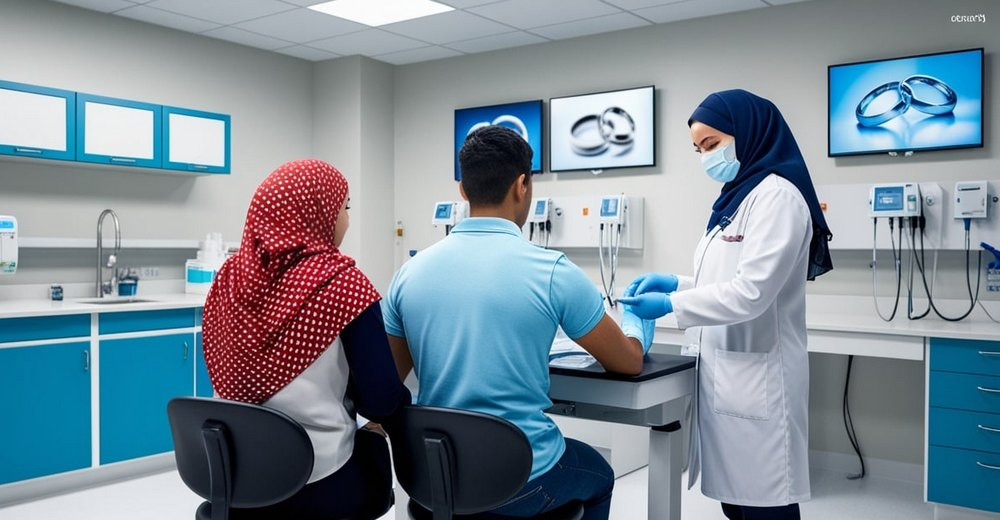 آزمایش چکاپ قبل از ازدواج در آزمایشگاه دکتر صالحی