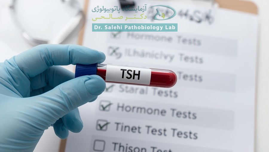 آزمایش tsh در آزمایشگاه دکتر صالحی شیراز