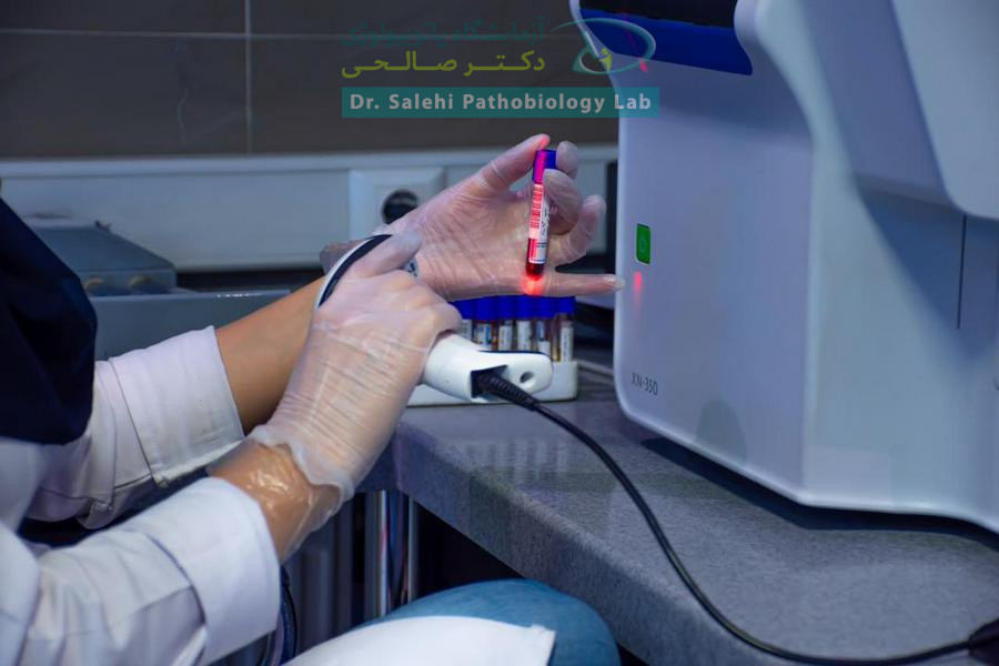 بخش خونشناسی آزمایشگاه دکتر صالحی
