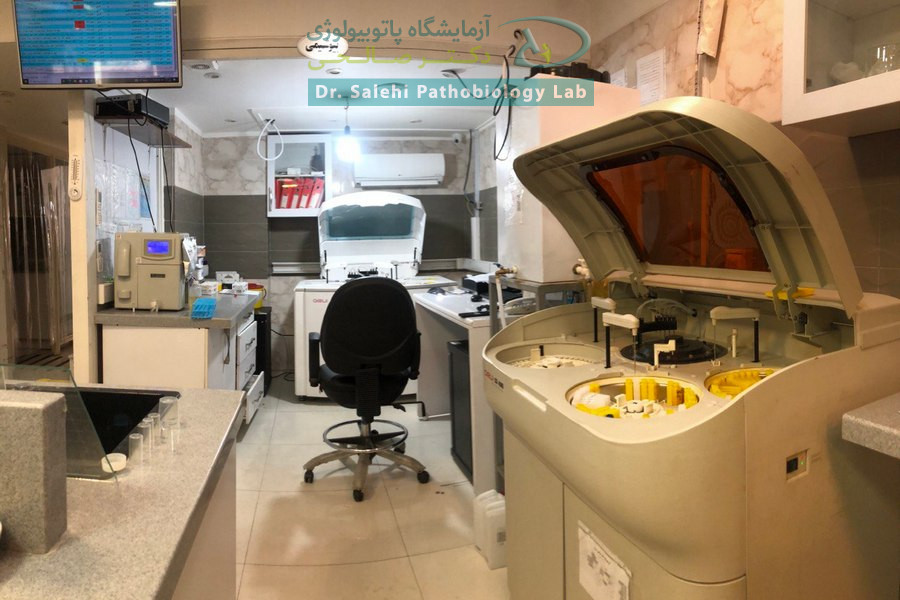 دستگاههای مورد استفاده در بخش بیوشیمی